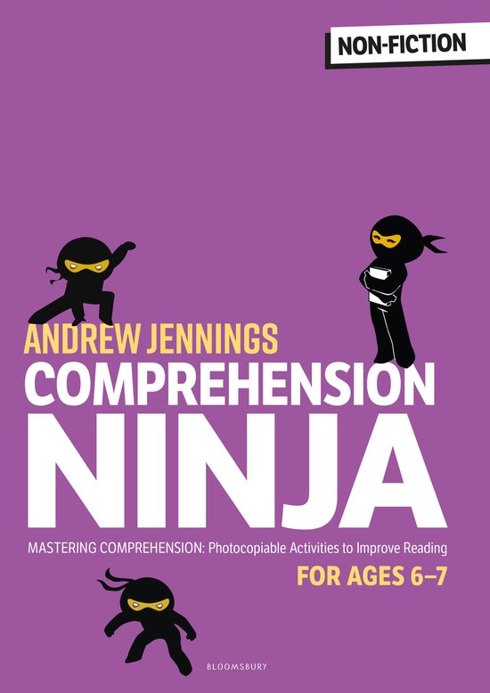 Comprehension Ninja for Ages 67 NonFiction Comprehension wor ... - cover