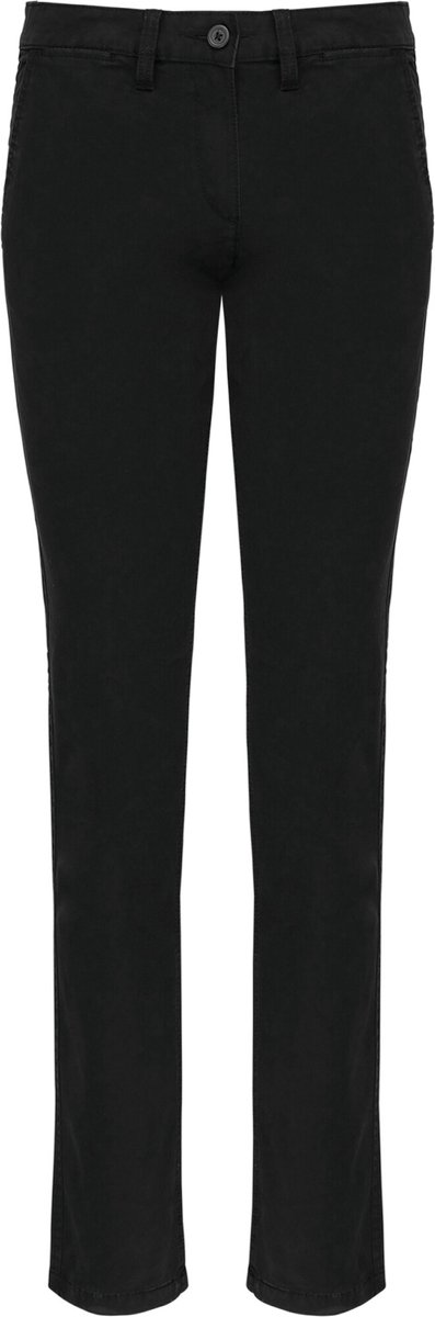 Kariban Dameschinobroek K741 - Black - 36 NL (38 FR)