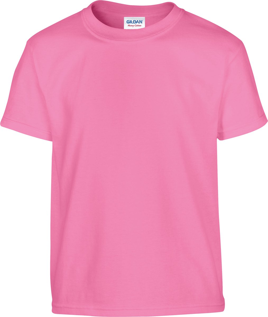 Gildan Heavy Cotton™Classic Fit Youth T-shirt GI5000B - Azalea - 12/14 years (XL)