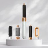 5-in-1 AirStyler - Multistyler föhnborstel - Krultang en stijlborstel - 5 opzetstukken - Voor kort en lang haar
