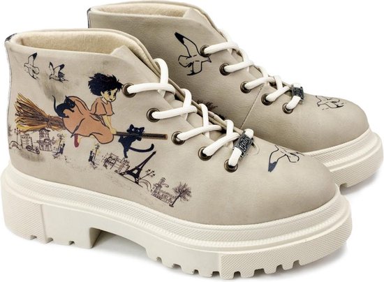 GOBY - Witch & Birds - Bottines - Bottines femme - Bottes femmes - Haute qualité - Fait main - Taille 36