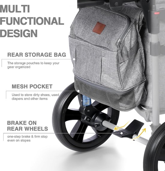 EVER ADVANCED Chariot Pliable Avec Toit Review: Le Verdict D'un Papa