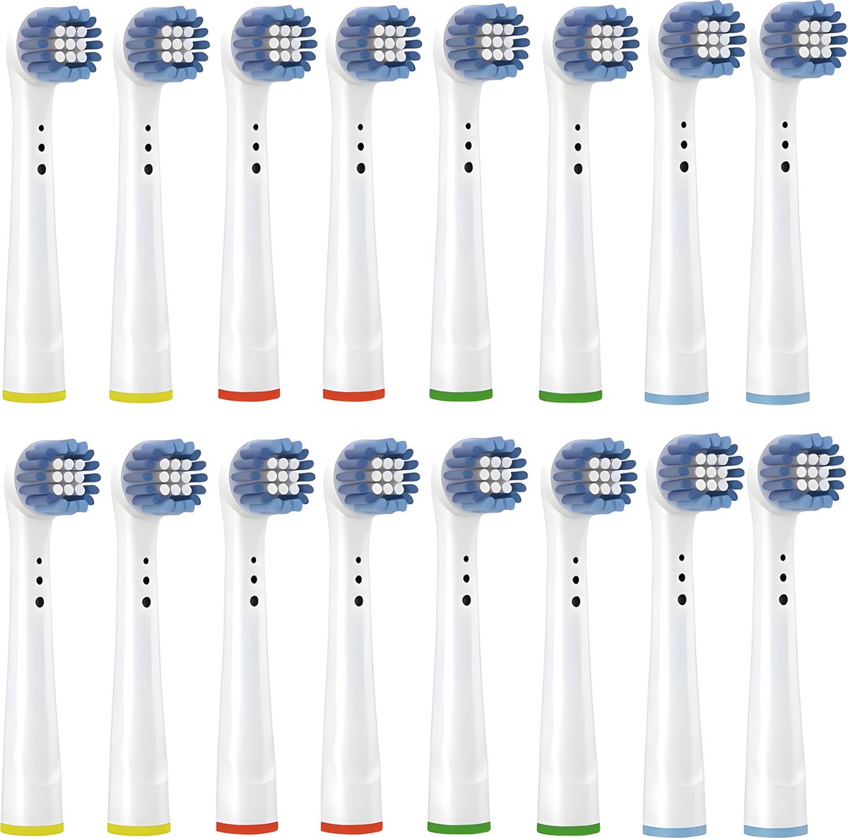 16x Tandenborstel opzetstukjes geschikt voor Oral B - Vervanging Precision Clean EB20