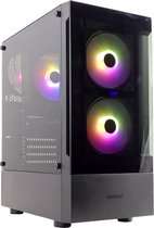 AMD Ryzen 7 5700X High-End RGB Game PC - Radeon RX 6600 8GB - 32GB RAM - 1TB NVMe SSD - WIFI - WIN11 PRO - Gamdias Talos E3 Black