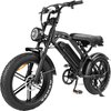 Fatbike V20 Pro - Hydraulisch - Garantie - E bike - in doos - E-Fatbike - Elektrische Fiets - Begrenzer - Voetensteuntjes - 2024 Model
