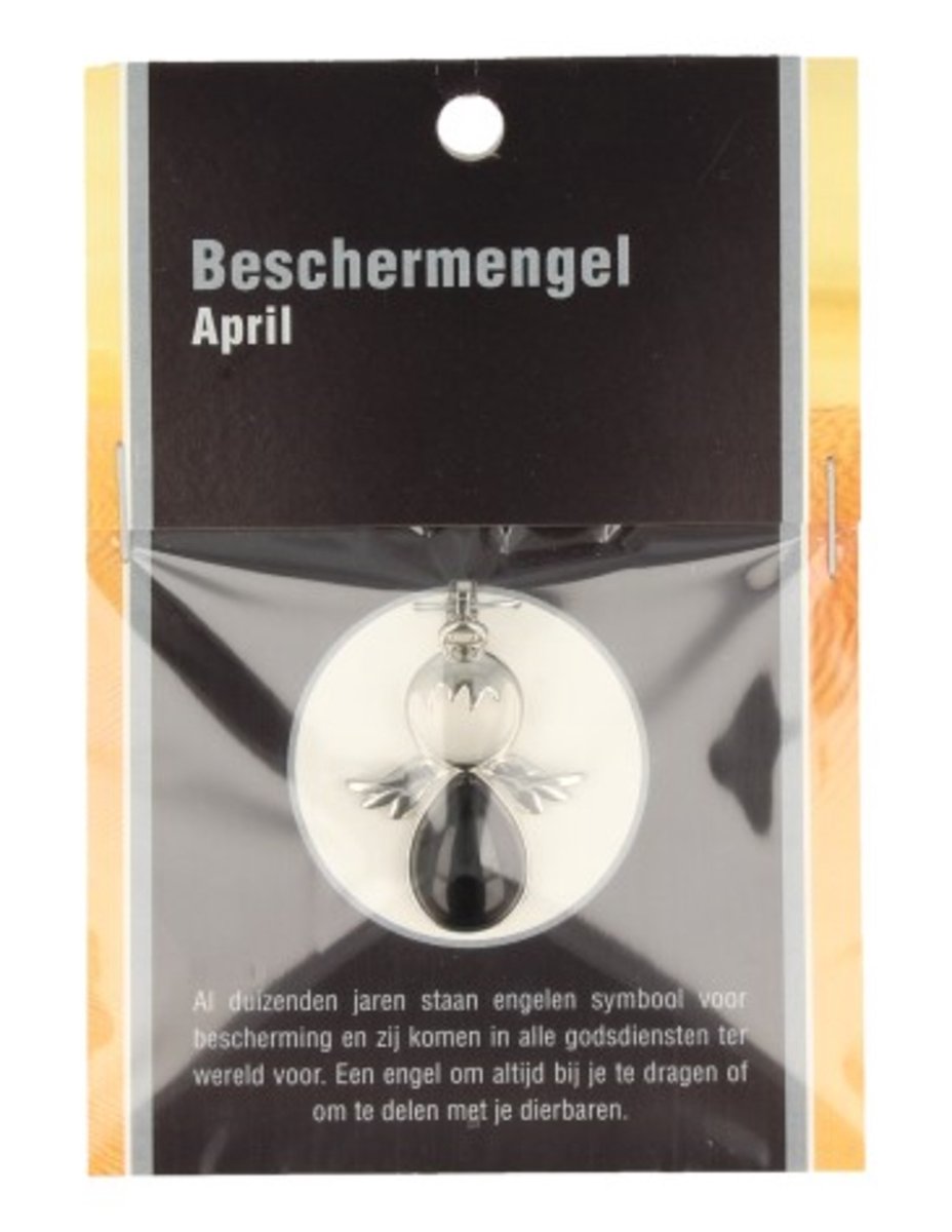 Beschermengel April op kaartje