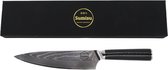 Sumisu Knives - Japans keukenmes - Kiritsuke Black Collection - 100% Damascus staal - Geleverd in luxe geschenkdoos - Cadeau