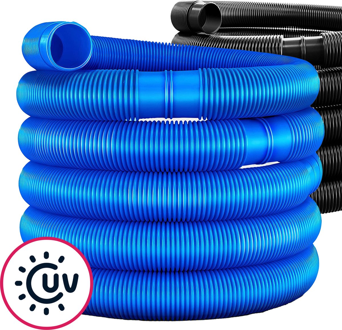 Tillvex Zwembadslang Blauw 6m 32mm Accessoires Hottub Zwembad Filterpomp Zwembadpomp
