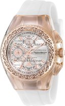 Technomarine Glitz TM-115385 - Horloge - Siliconen - Wit - 40 mm