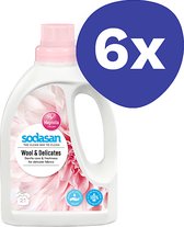 Sodasan Wol & Fijnwasmiddel (6x 750ml)