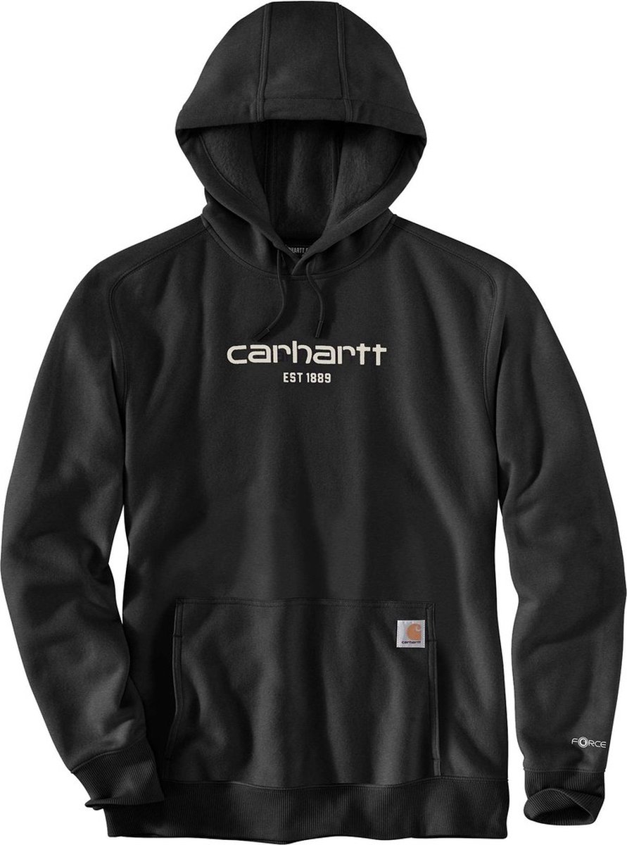 Carhartt Lightweight Logo Graphic Sweatshirt -S Zwart
