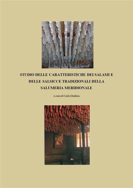 Studio delle Caratteristiche dei Salumi e delle Salsicce Tra ... - cover