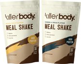 Killerbody Maaltijdshake Voordeelpakket - Banana Bread & Cookies and Cream - 2000 gr