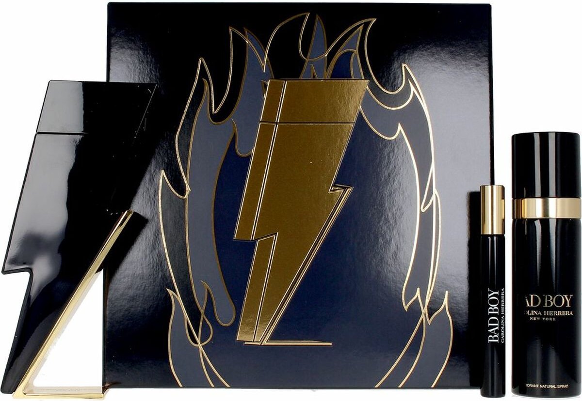 Goedkoopste Carolina Herrera Bad Boy Lote 3 Piezas