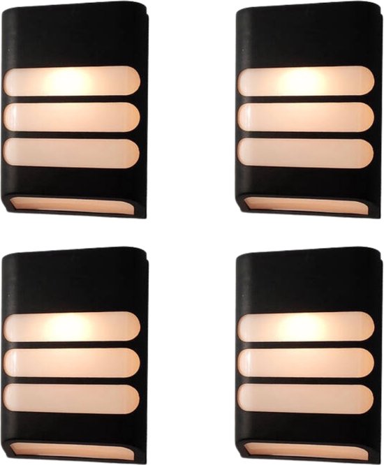 Solar wandlamp | Lumineo | 4 stuks (Led, Schemersensor, 5 lm) Lumineo Solar wandlamp | Lumineo | 4 stuks (Led, Schemersensor, 5 lm) Lumineo