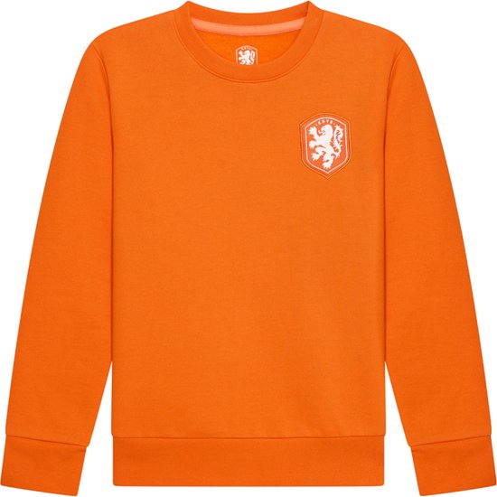 Nederlands Elftal Sweater Kids - Maat 164 - EK Voetbal 2024 - Oranje - Trui voor Kinderen - KNVB