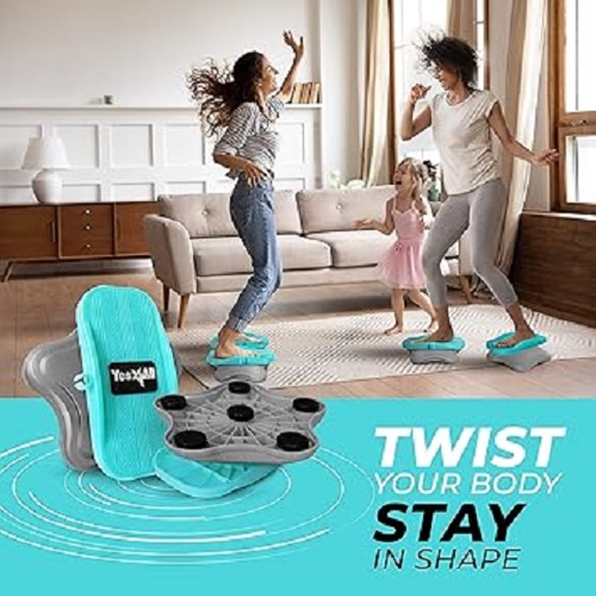 Ab Twister Board für Übung Taille Twisting