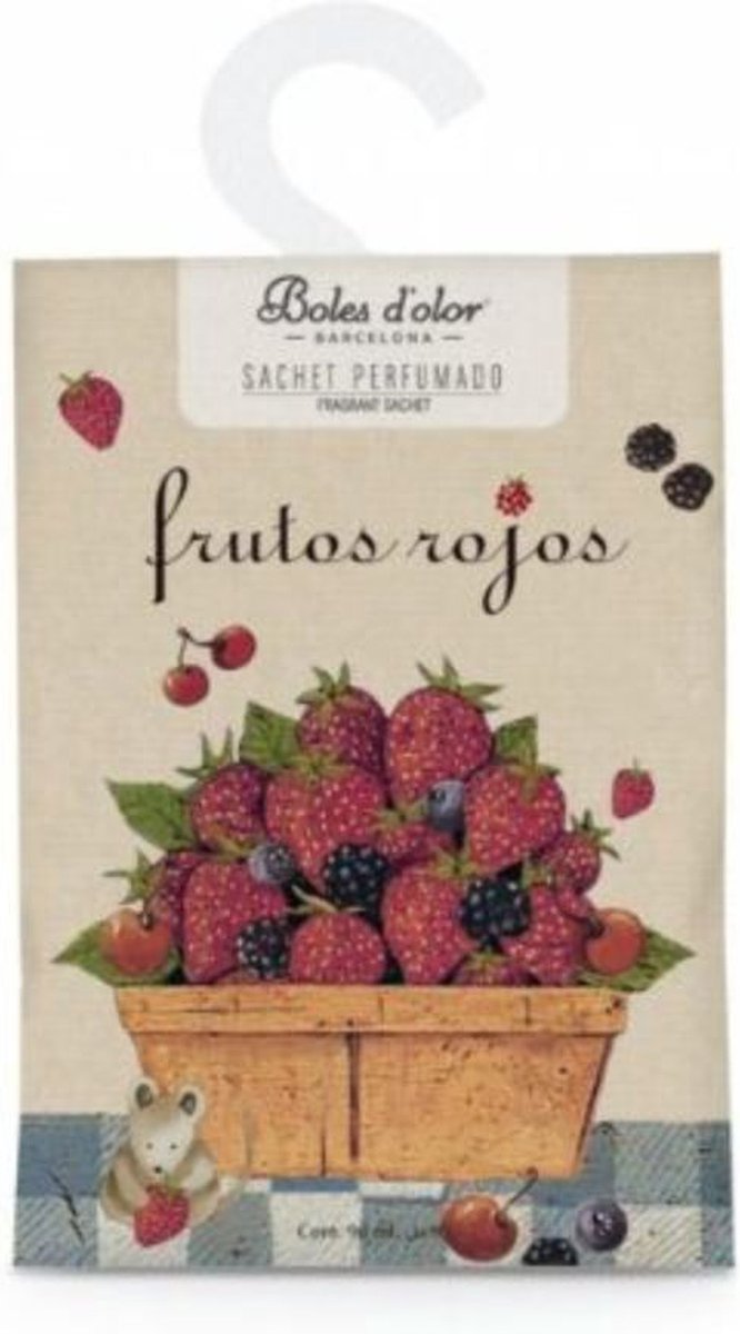 Boles d’ Olor Geurzakje Frutos Rojos 4 stuks