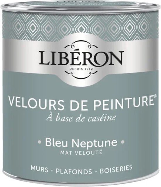 Libéron Velours De Peinture - 2.5L - Bleu Neptune | bol