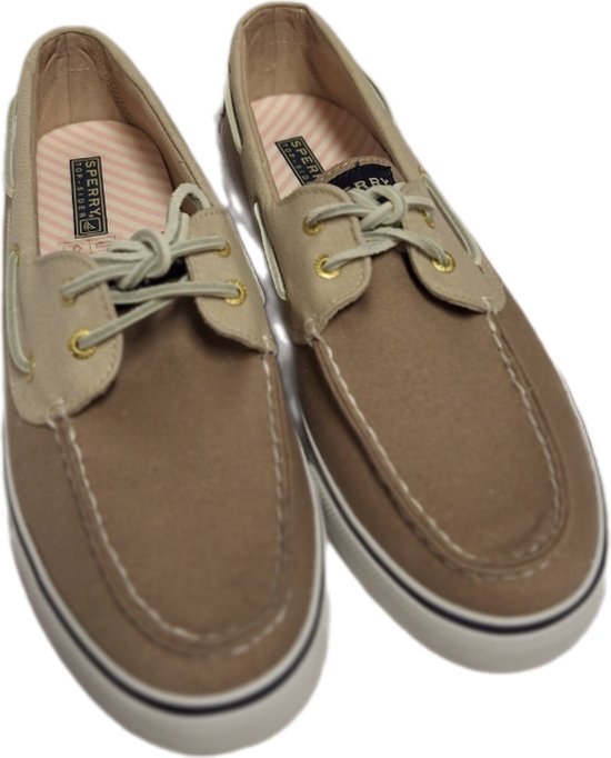 SPERRY-BOOTSCOVER-CANVAS-STONE/OAT-TAILLE 41