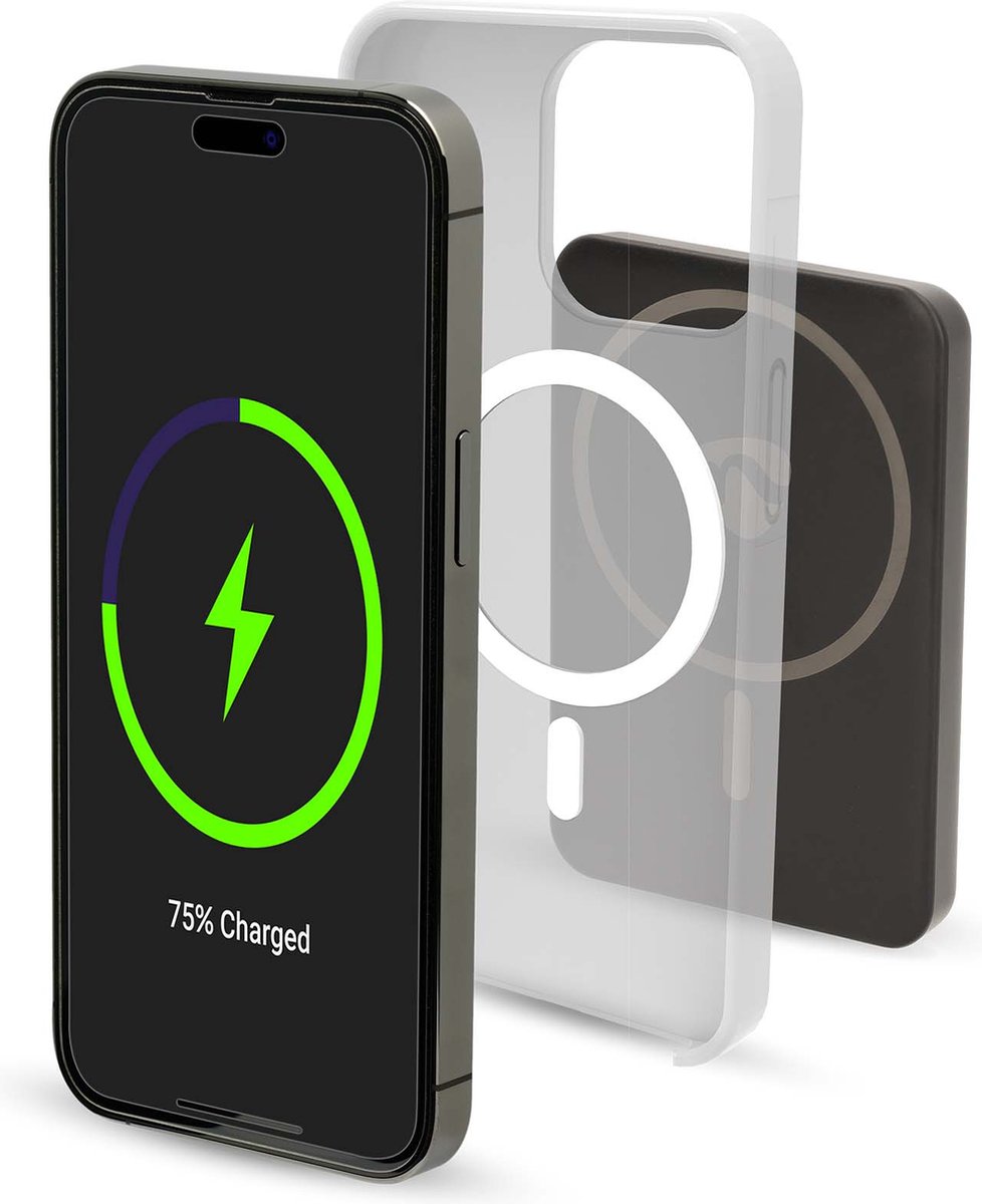 NEDIS UPBKW15W5000BK Powerbank Zwart