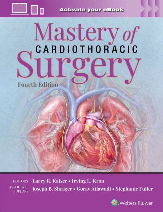 Mastery of Cardiothoracic Surgery: Print + eBook with Multim ... - cover
