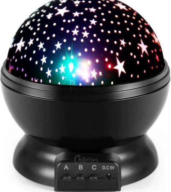 Foto: Anyprice discolamp dj ball sterren projector galaxy projector sterrenhemel nachtlampje kinderen sterrenlamp