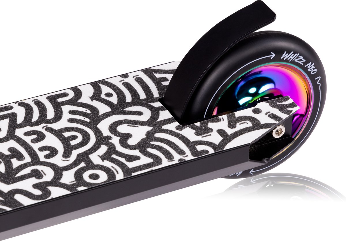 Lionelo Whizz Step - 110mm PU Wielen - T-Bar Stuur - 100 kg Draagvermogen - ABEC-9 Lagers - Voor Jongens en Meisjes — afbeelding 12
