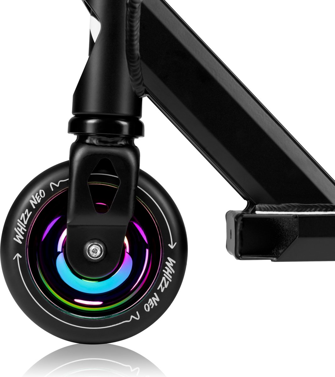 Lionelo Whizz Step - 110mm PU Wielen - T-Bar Stuur - 100 kg Draagvermogen - ABEC-9 Lagers - Voor Jongens en Meisjes — afbeelding 14