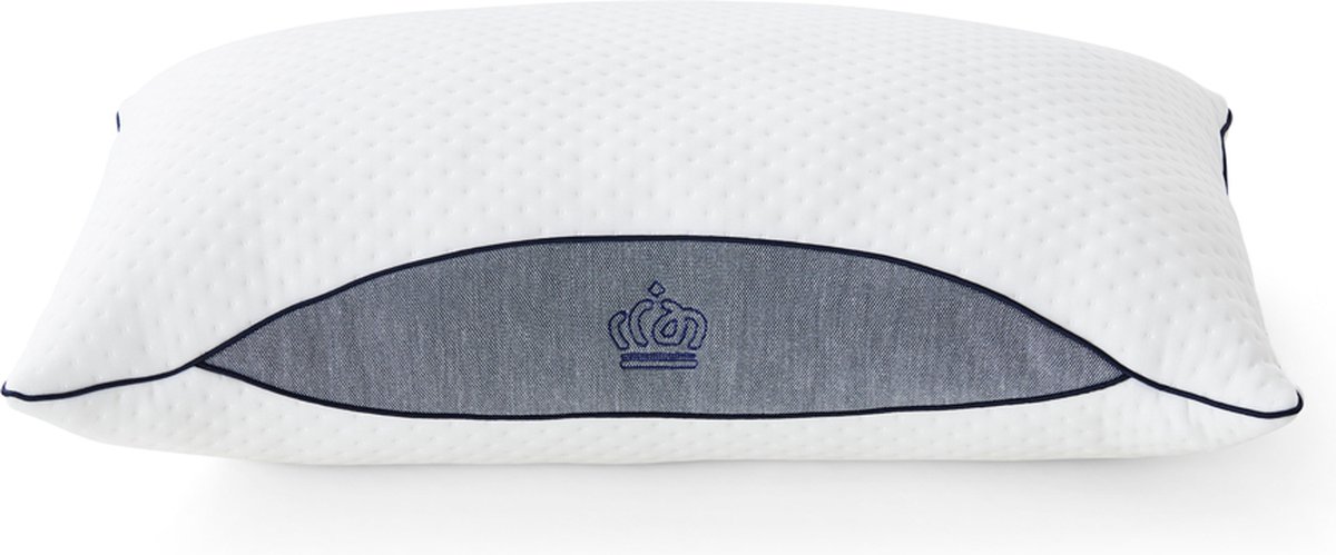 Auping Dew hoofdkussen - 40 x 60 cm - Polyester - Wit - Geschikt voor zij-, rug- en buikslapers