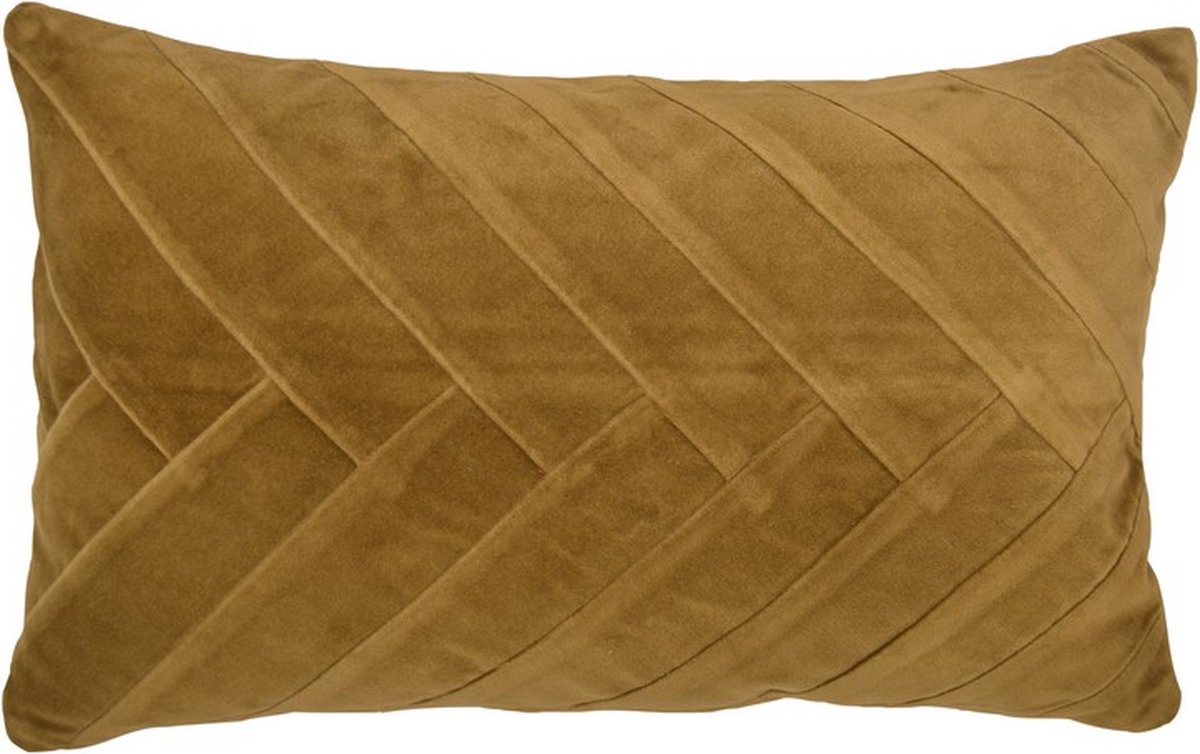 Linen & More New Folded Ceder Groen Kussen -30 X 50