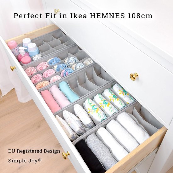 Simple Joy Hemnes Organisateur pour commode base robuste