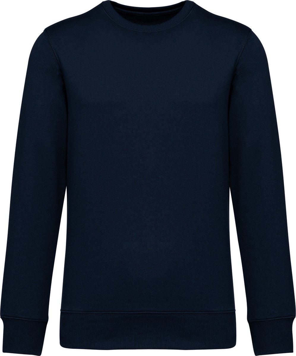 Native Spirit Ecologische uniseks sweater met ronde hals en afhangende mouwen French Terry NS430 - Navy Blue - 3XL