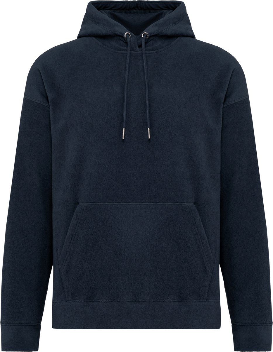 Kariban Oversized uniseks sweater met capuchon van gerecycleerd fleece K949 - Navy - M