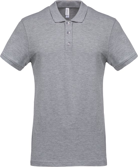 Polo homme manches courtes Kariban Piqué K254 - Gris Oxford - L