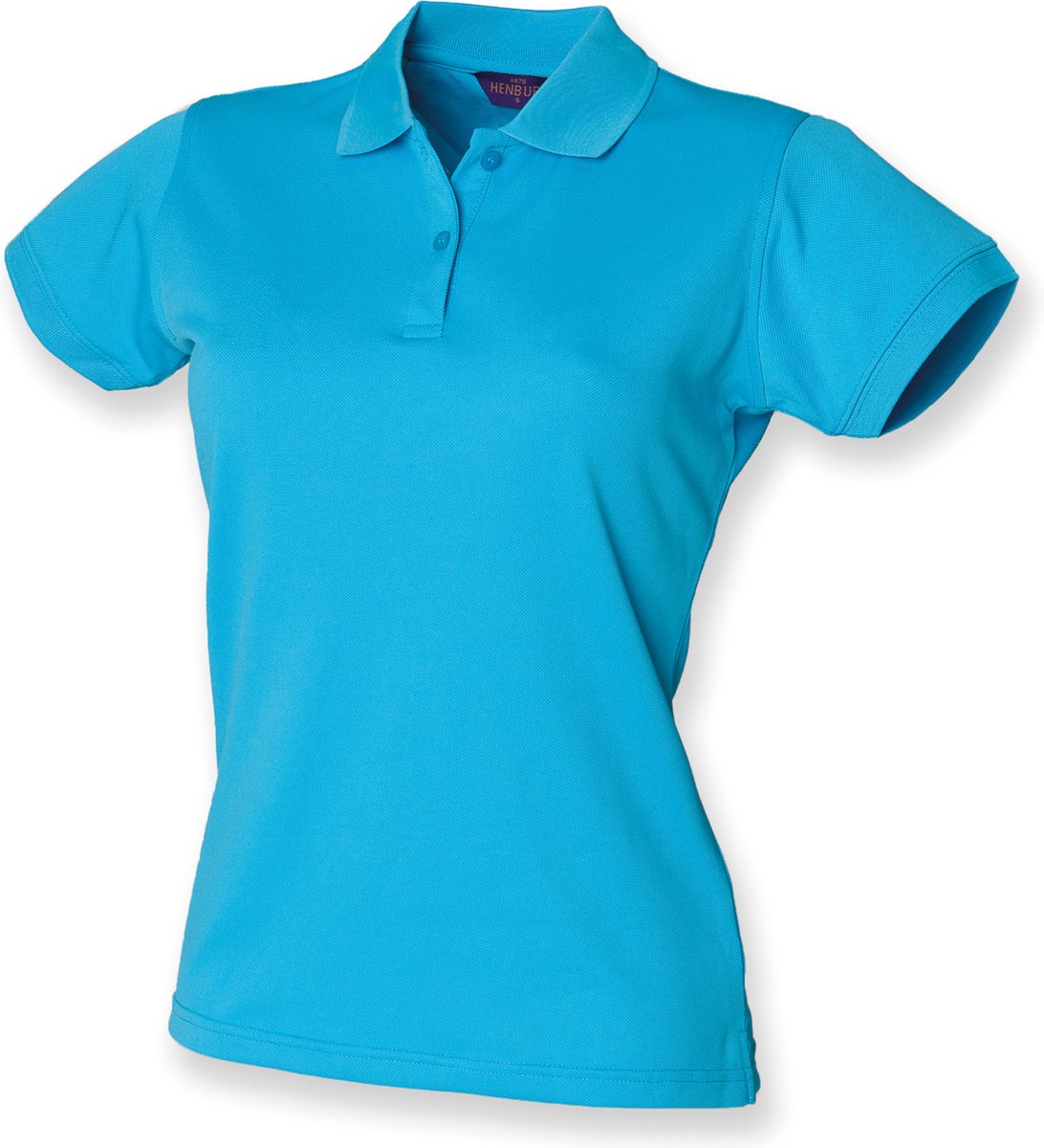 Henbury Ladies Coolplus® Polo Shirt H476 - Turquoise - XL