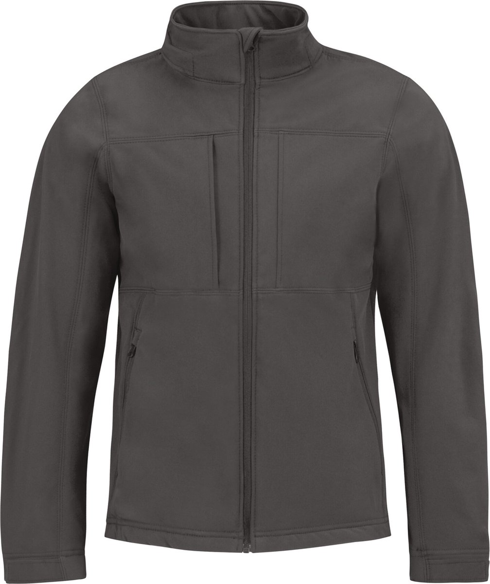 B&C Hooded Softshell / Men CGJM950 - Dark Grey - M