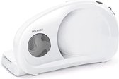 Bol.com Inklapbare elektrische allessnijder - krachtig en compact - inox lemmet - 170 mm - instelbare snijdikte 0-15 mm - ideaal... aanbieding