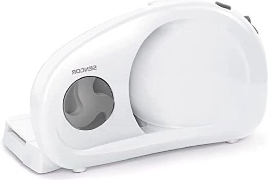 HENDI Worstsnijder | RVS | Elektrisch | Max. 48mm | Instelbare Snijdikte | 0.14kW (230V