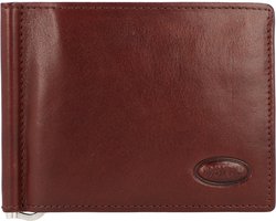 BRIC'S Leren Dollarclip Monte Rosa Men's Wallet Brown Bruine