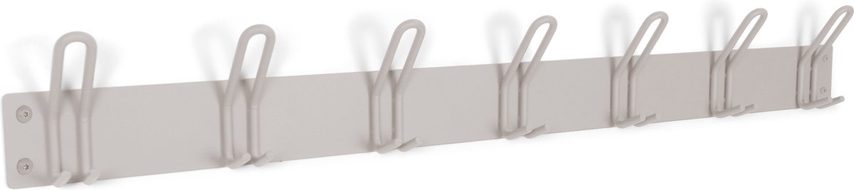Spinder Design kapstok Miles 7 - Silky Taupe - 7 haken - Staal