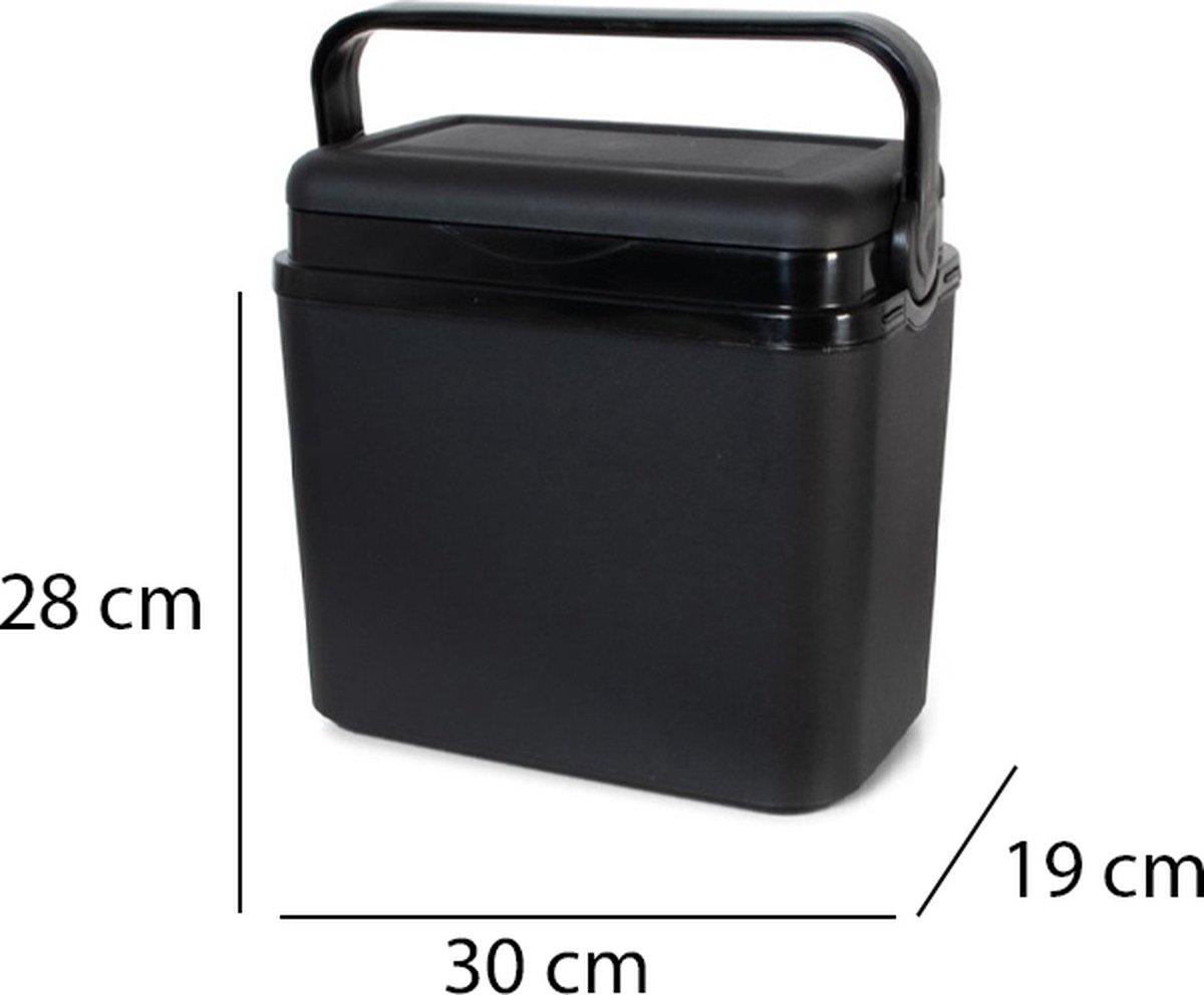 Norlander Koelbox 10L - Polypropyleen - Zwart – foto 2