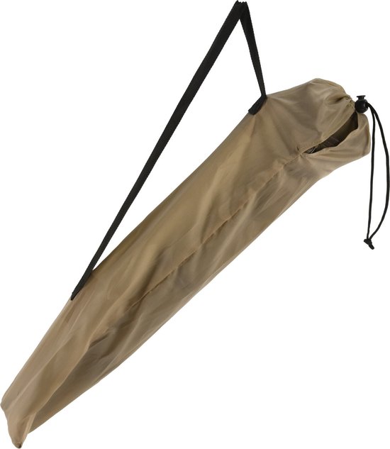 Redcliffs Driepoot opvouwbaar zit krukje - army groen - metaal - 33 x 40 cm - Campingstoel - Visserskrukje van Merkloos — afbeelding 4