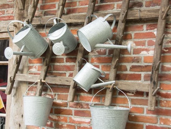 OZ43 Altzink Gießkanne 15 Liter Gieter Grijs - Geschikt voor Fallen ...