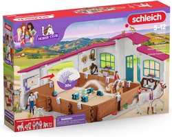 foto van schleich HORSE CLUB Rijhal Peppertree - Paardentraining - Paardenspeelgoed - 42639