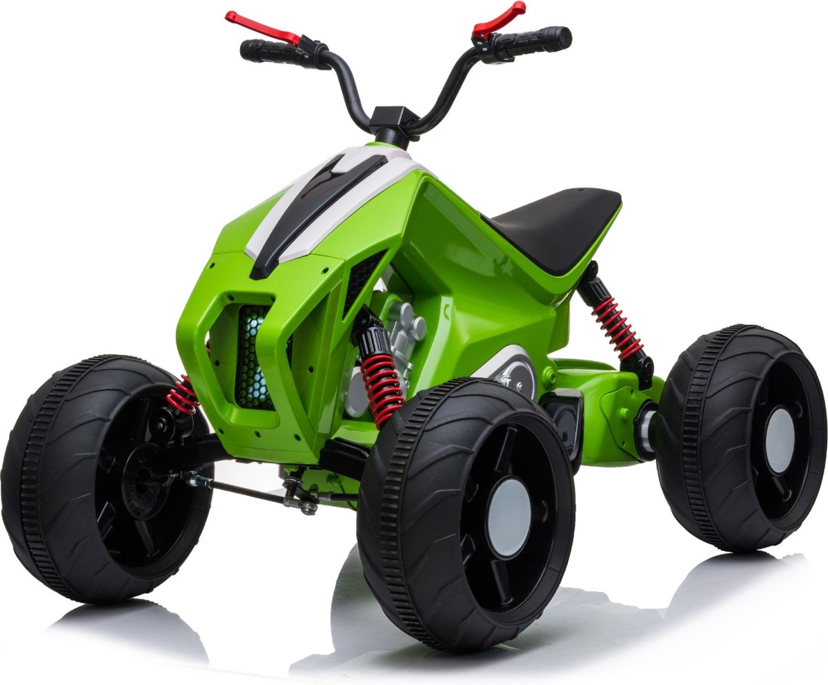 Quad Elektrische kinderquad groen zwart Elektrische kinderauto