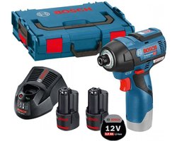 Bosch Professional GDR 12V-110 Accu slagschroevendraaier 110Nm 12V 3.0Ah in L-Boxx - 06019E0005