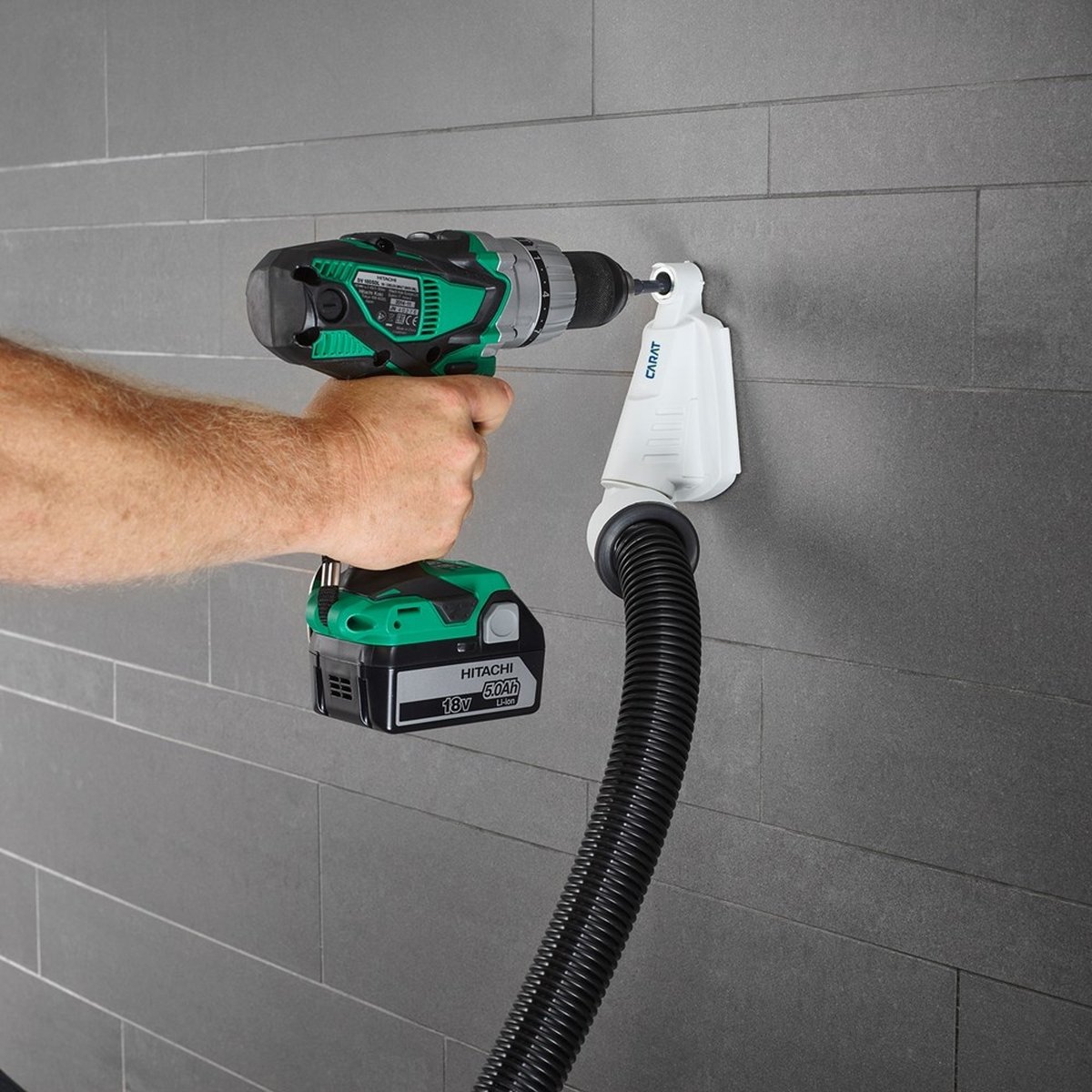 Carat Dustprotect Stofafzuiging Voor Boren Max. Ø12 Mm