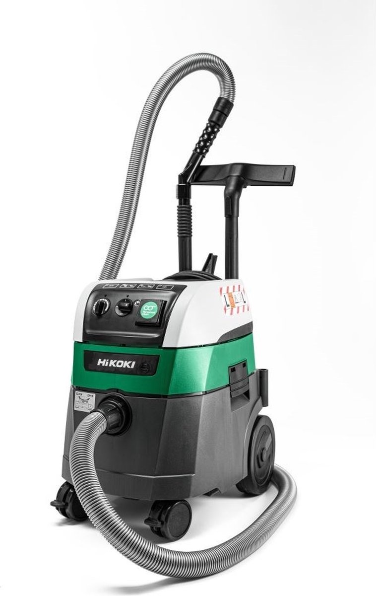 HiKOKI NAT/DROOGSTOFZUIGER 230V - 1.400 W - 35L - Klasse L - AUTOMATISCHE FILTERREINIGING