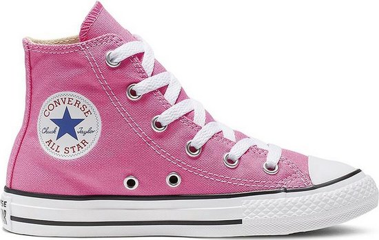Converse Chuck Taylor All Star HI Canvas Schoenen 28 Roze bol
